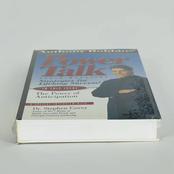 Tony Robbins Power Talk Audio Magazine The Power of Anticipation Cassettes - New - Picture 3 of 9